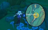The first area to explore (Image via HoYoverse)